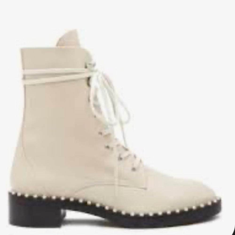 Stuart Weitzman SONDRA boot in Oat